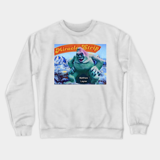 Abominable Snowman Crewneck Sweatshirt by Mystery Lane